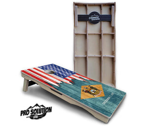 State Flag Cornhole Boards – AL to GA – Pro Lite or Pro Elite