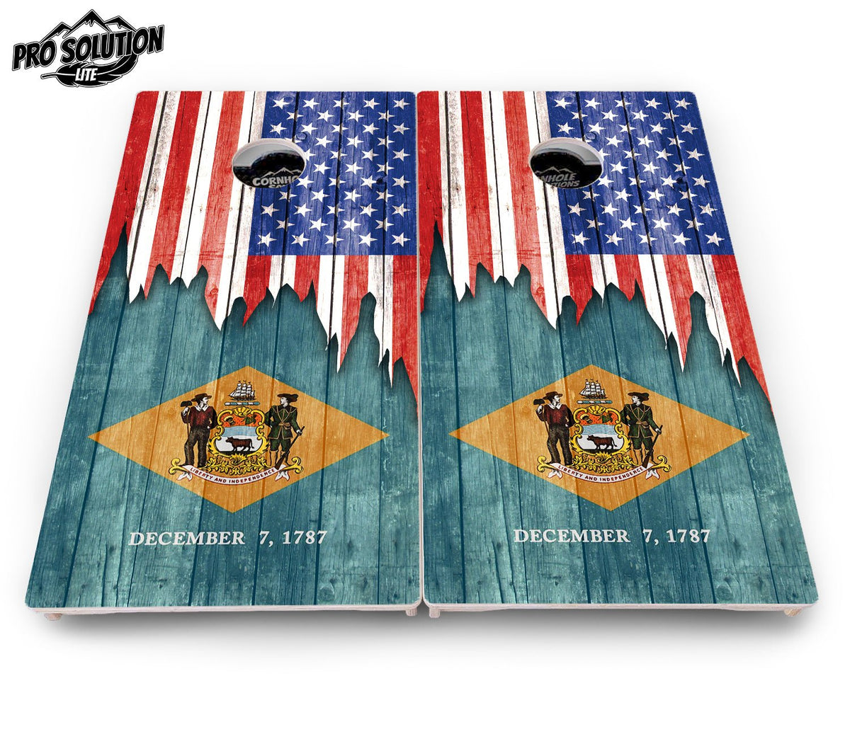 State Flag Cornhole Boards – AL to GA – Pro Lite or Pro Elite