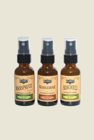 Ozarkz Natural Deodorant Sampler