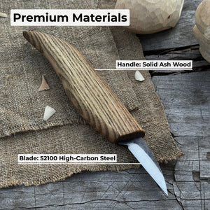 Detail Knife for Wood Carving, 4 cm (1.57 inches)