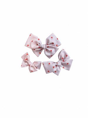 Ditsy Red Hearts Pinwheel by Boosh Baby image 2