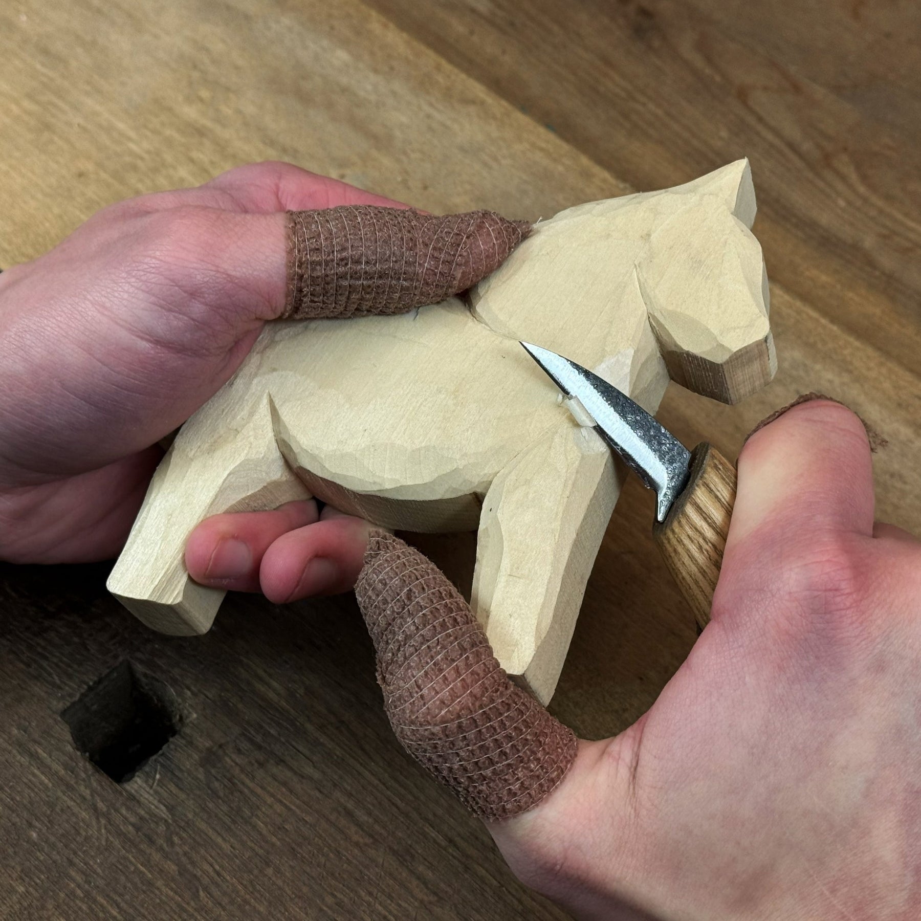 DIY Horse Wood Carving & Painting Kit
