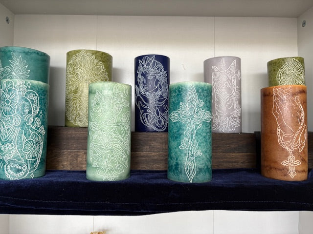 Candle Carving - June Class