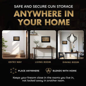 Hidden Gun Cabinet Put On The Full Armor Of God, Secure Concealed Ephesians 6:10 Gun Safe by Bellewood Designs by Bellewood Designs, Southern home decor detail photo 2