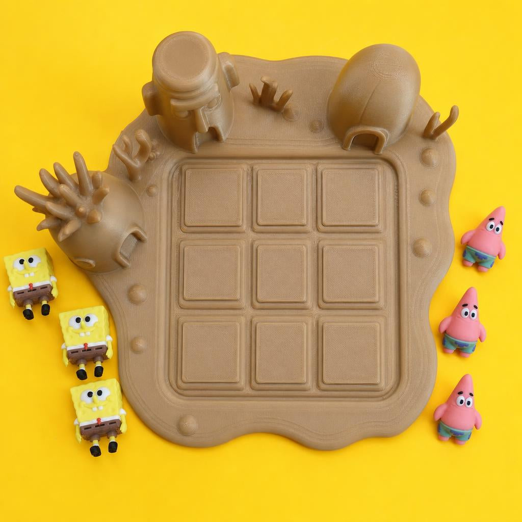 SpongeBob SquarePants Tic Tac Toe Game