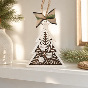 Personalized Family Tree Ornament