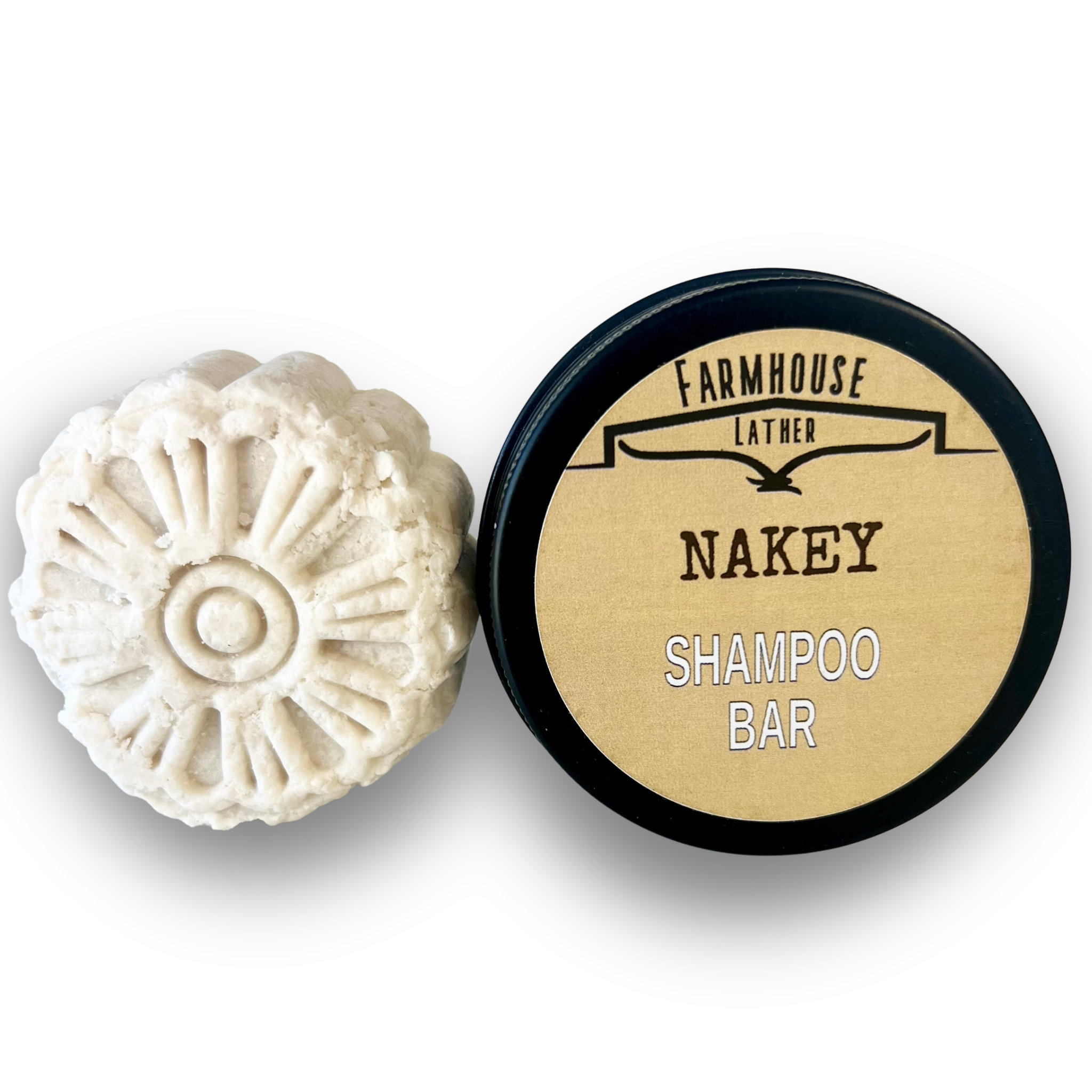 Farmhouse Lather Nakey shampoo bar