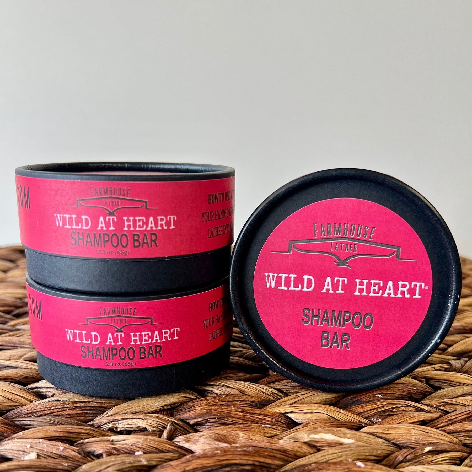 Farmhouse Lather Wild conditioner bar handmade hair care product