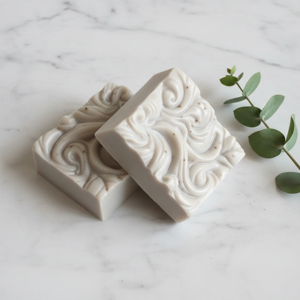 Handcrafted Soaps by SynEb French Green Clay Facial Bar - The Clay Collection