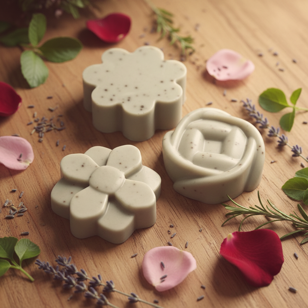 Handcrafted Soaps by SynEb French Green Clay Facial Bar - The Clay Collection