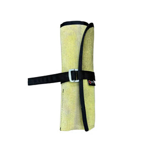 Fire Hose Tool Roll by Recycled Firefighter, handmade leather goods detail photo 19