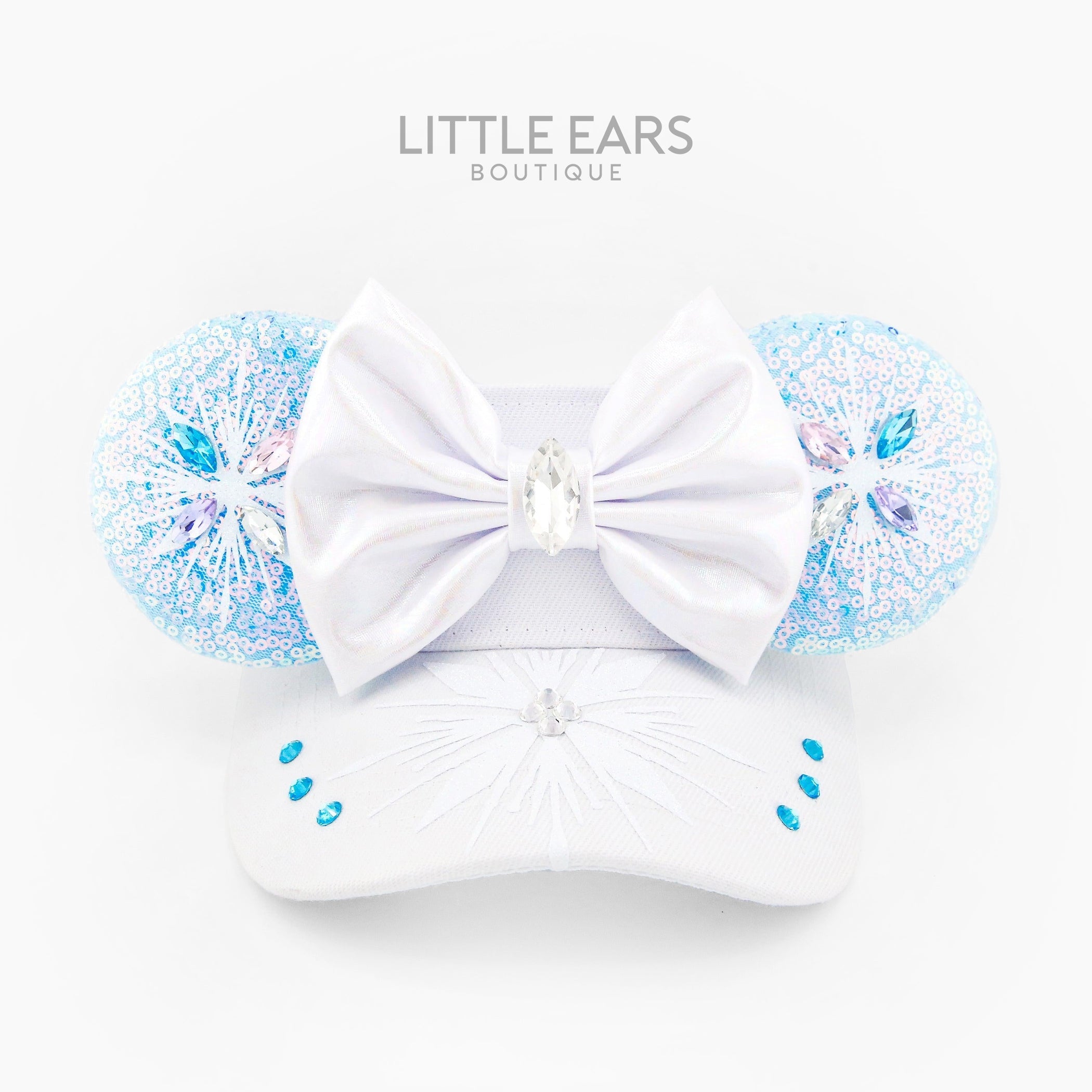 Frozen Visor by Little Ears Boutique, custom hat main product photo