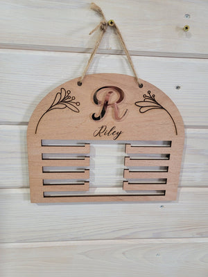 Girls Medal Display Sign