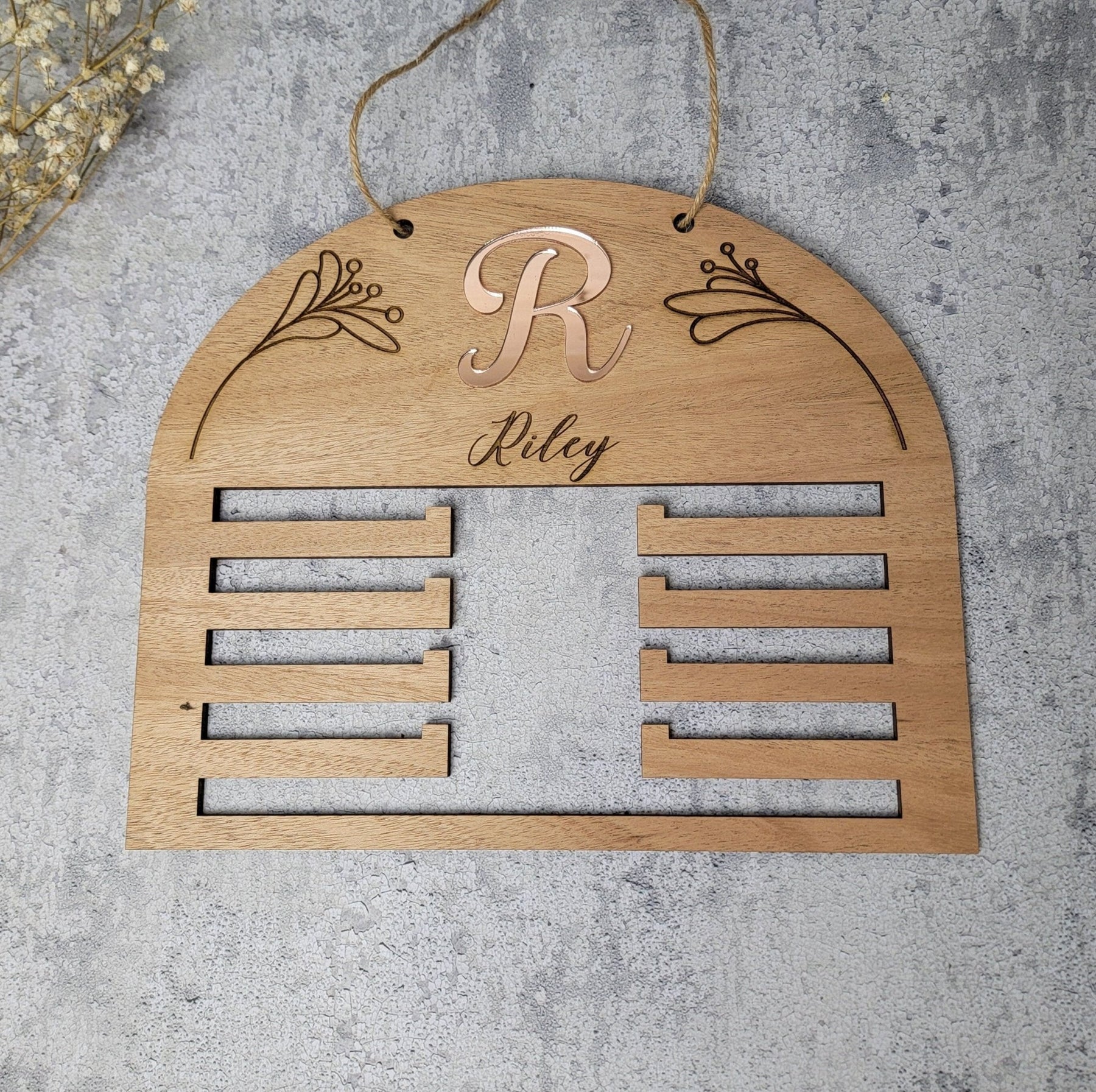 Girls Medal Display Sign