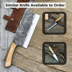 Hand-Forged Bushcraft Knife, 20.5 cm (8.07 inches)