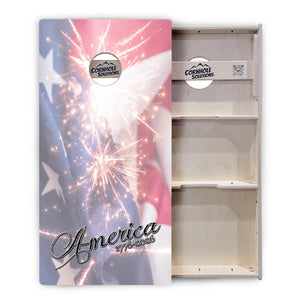 America 1776-2026 Cornhole Boards - Professional Tournament Series "Limited Edition" Cornhole Solutions