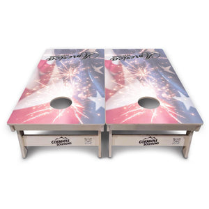 America 1776-2026 Cornhole Boards - Professional Tournament Series "Limited Edition" Cornhole Solutions