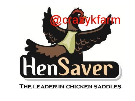 Hen Saver Chicken Saddle for Hens (Made in USA Hen Apron)