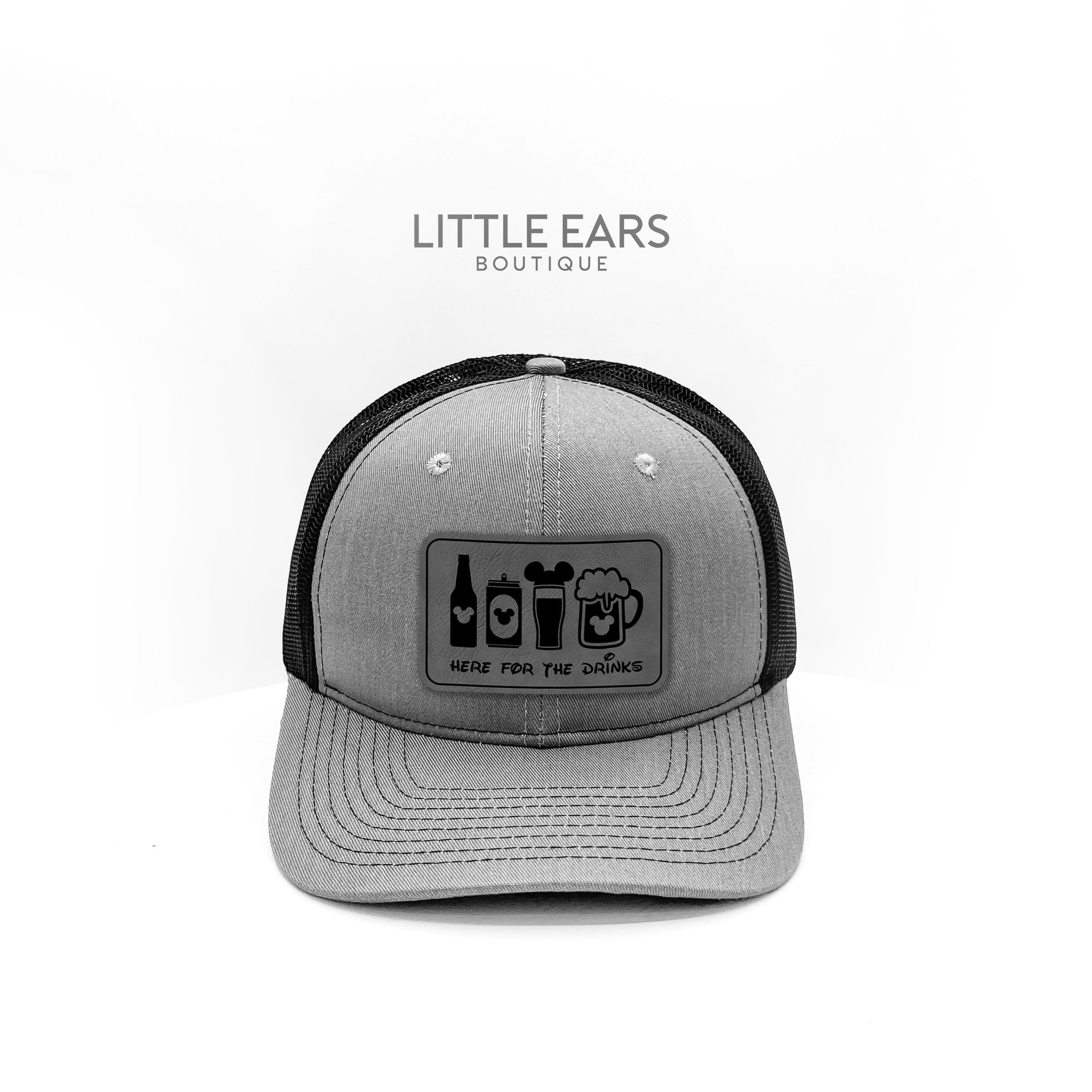 Here for the Drinks Trucker Hat
