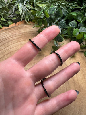 Hypersthene Ring Adjustable