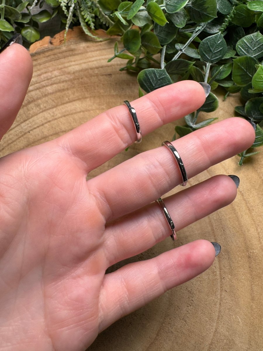 Hypersthene Ring Adjustable