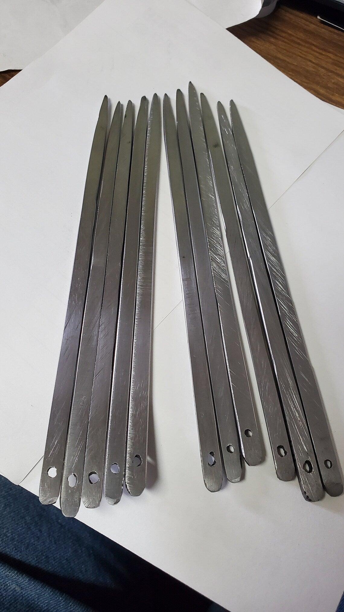 Broom making Needle, single point needle Bodkin Needle, Nalbinding Needle, Nålbinding Needle, Naalbinding Needle,
