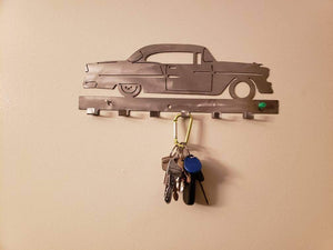 Chevy Bel-Air Keychain Rack – Steel Wall Mounted Classic Car Organizer