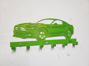 Ford S-550 Mustang GT Keychain Rack – Steel Wall Mounted Modern Muscle Organizer