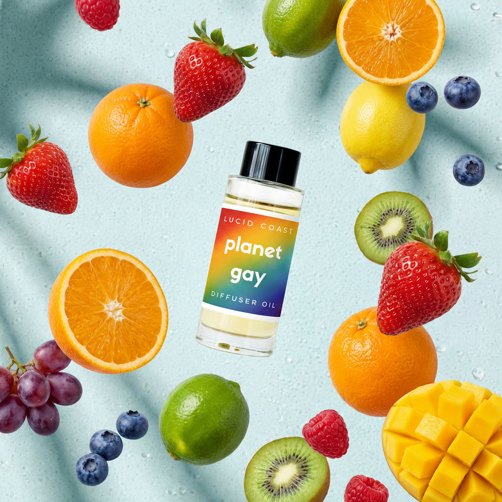 Planet Gay Diffuser Oil by Lucid Coast Co. product image 2
