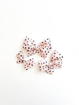 Peachy Blush Speckled Pinwheel by Boosh Baby image 2