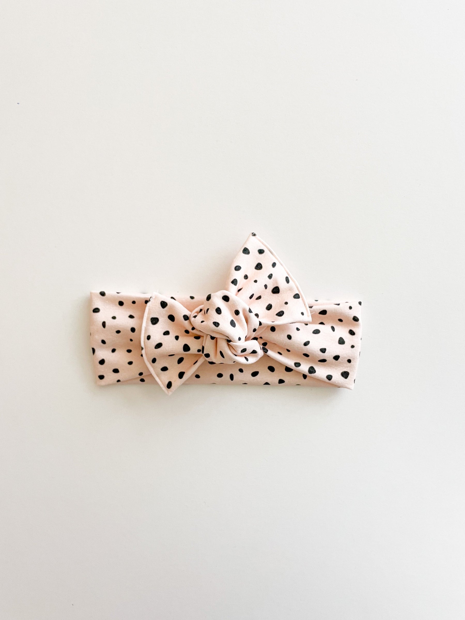 Peachy Blush Speckled Headwrap by Boosh Baby image 1