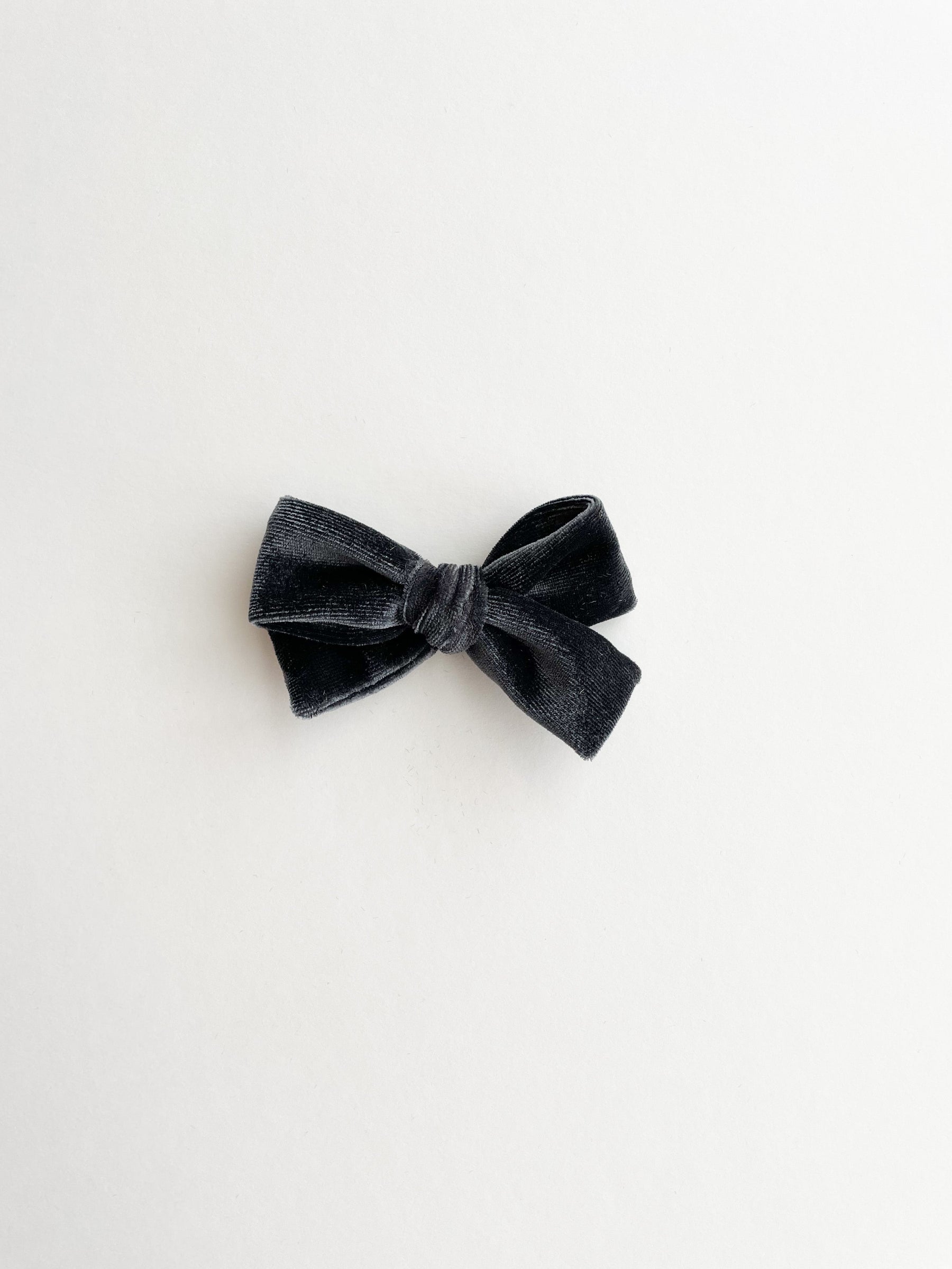 Charcoal Velvet Pinwheel by Boosh Baby image 1