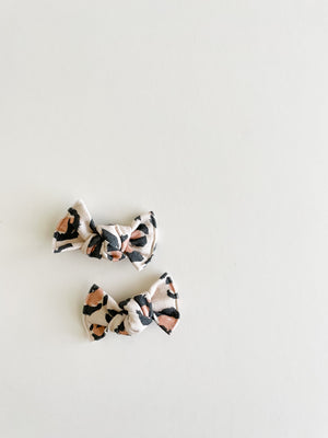 Black & Tan Leopard Knot by Boosh Baby image 1