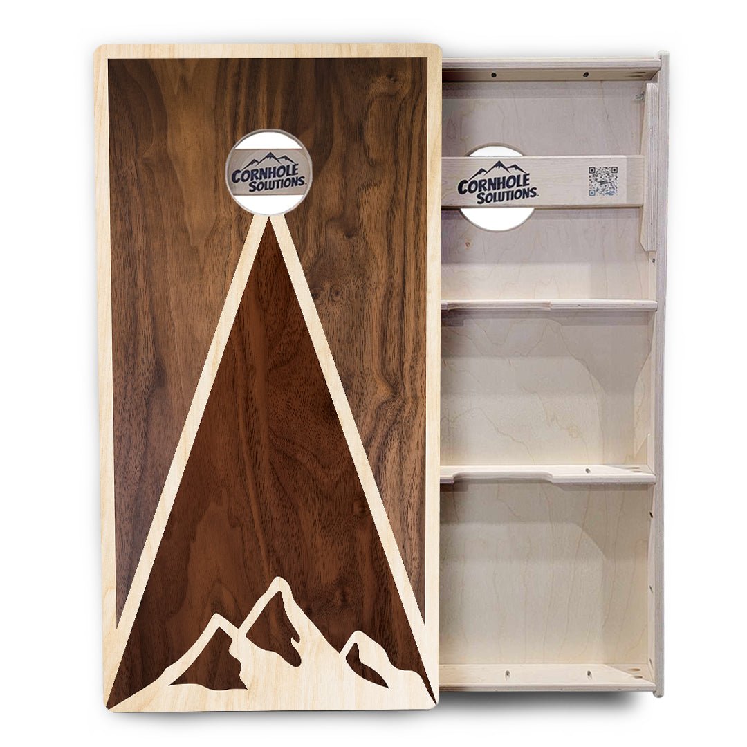 Stain Look Mountain Cornhole Boards – Tournament Series