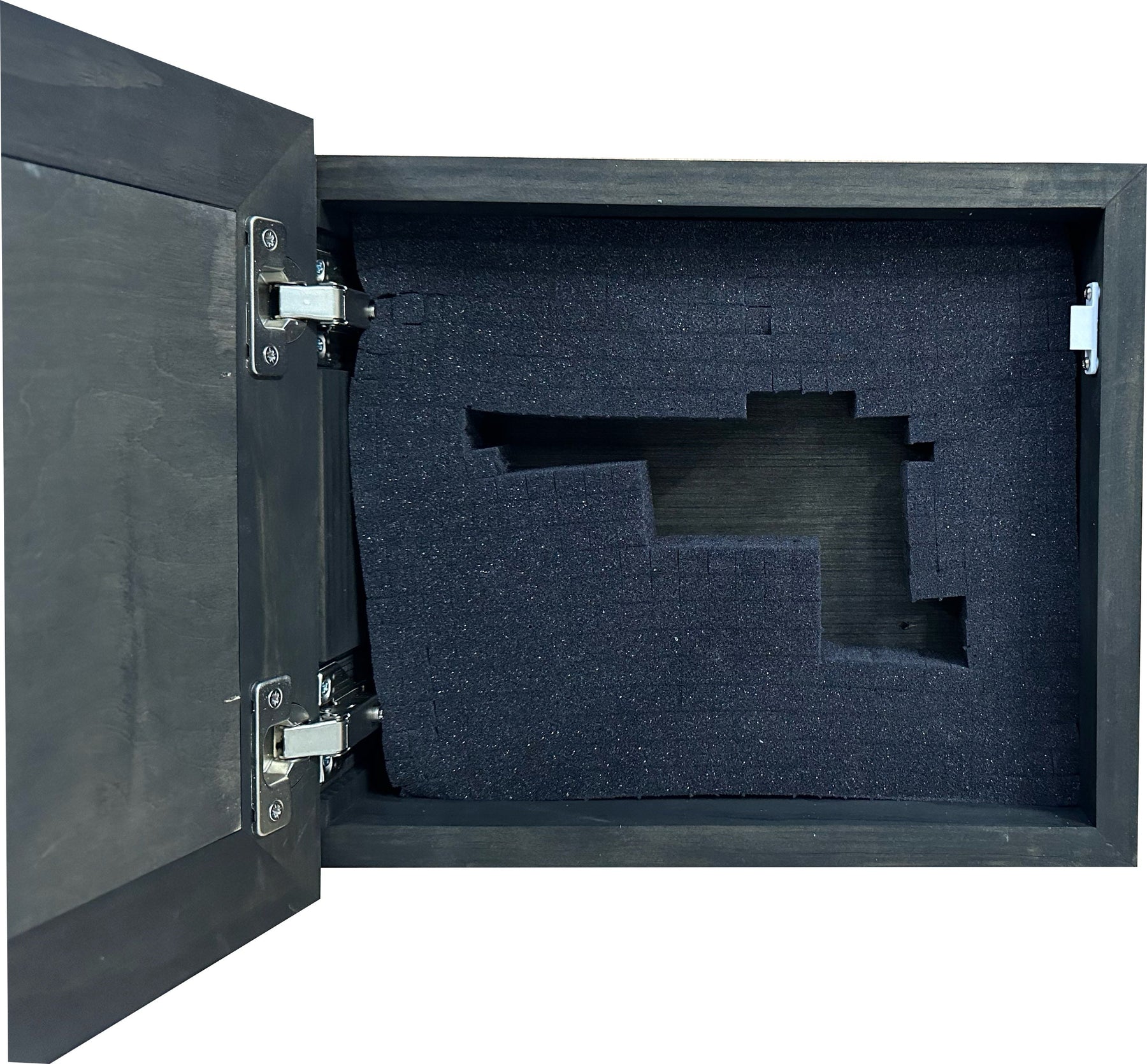 Better Judged by 12 Than Carried by 6 Gun Concealment Furniture - Handcrafted Hidden Gun Storage Wall Decor - Hidden Safe Furniture with Magnetic Lock for Quick Access & Storage