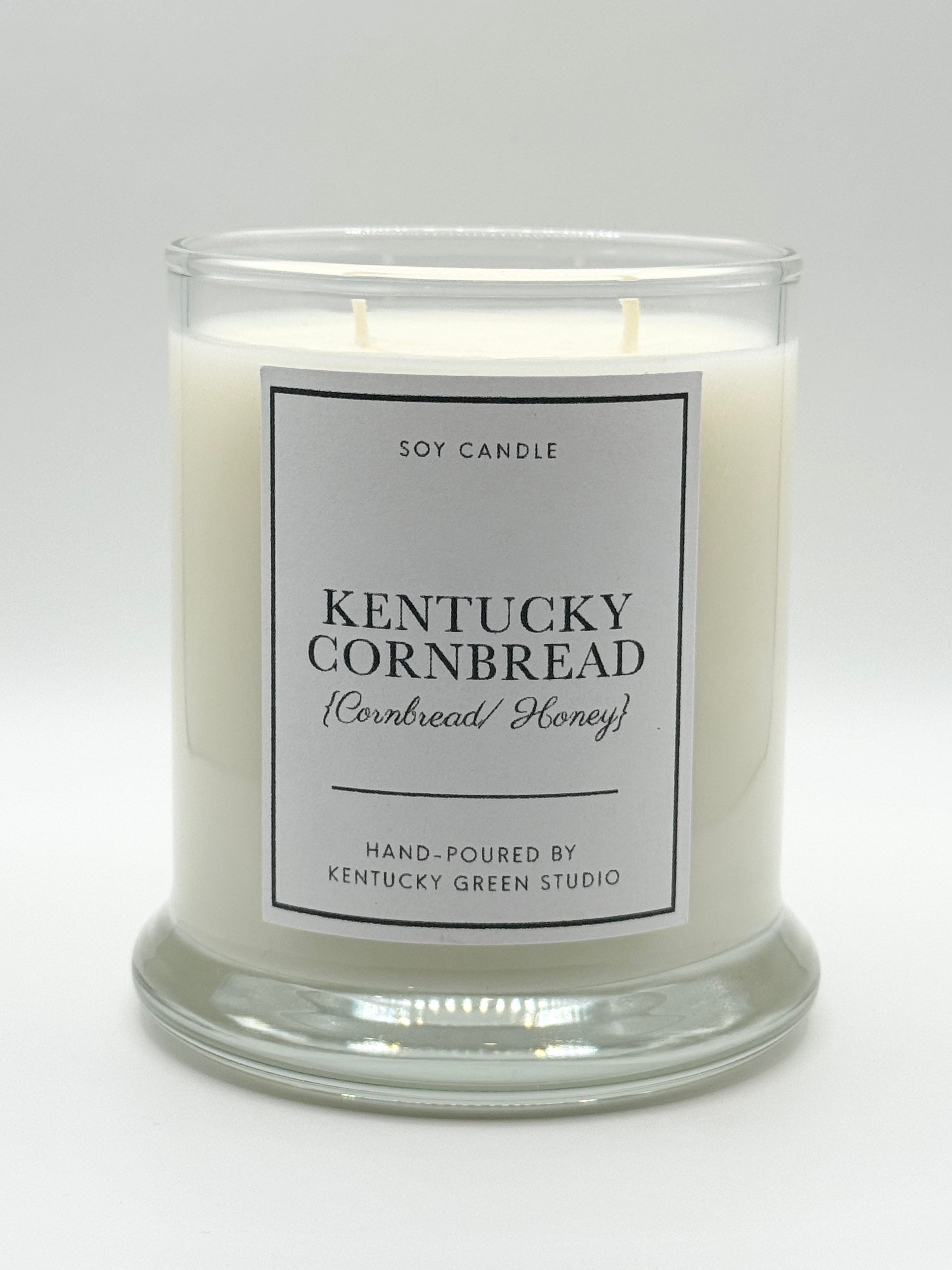 Kentucky Cornbread Soy Candle by Kentucky Green Studio, scented candle main product photo