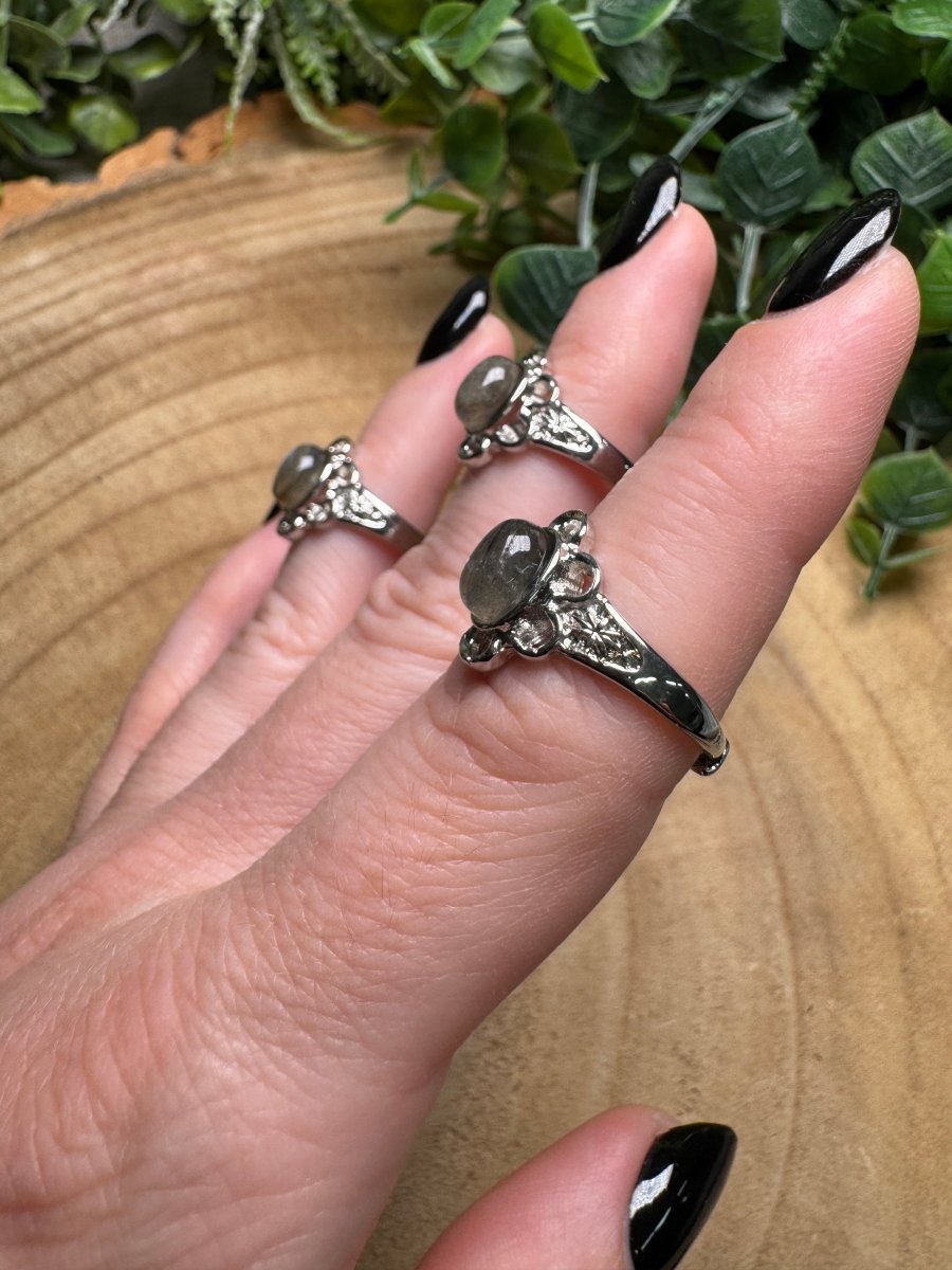 Labradorite Ring Adjustable