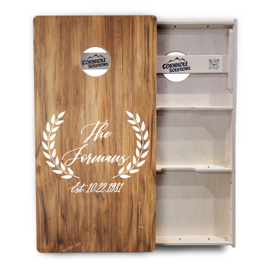 Family Laurel Cornhole Boards – Tournament Series