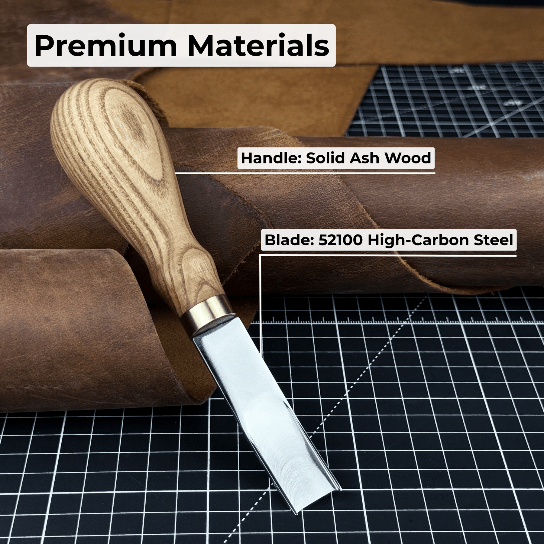 Leather Edge Skiver, 4-16 mm (0.16-0.63 inches)