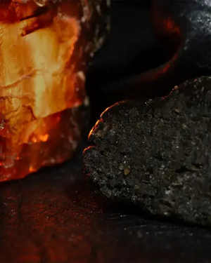 Leather + Lace | Dark Leather · Amber Resin by Bode + Ev image 5