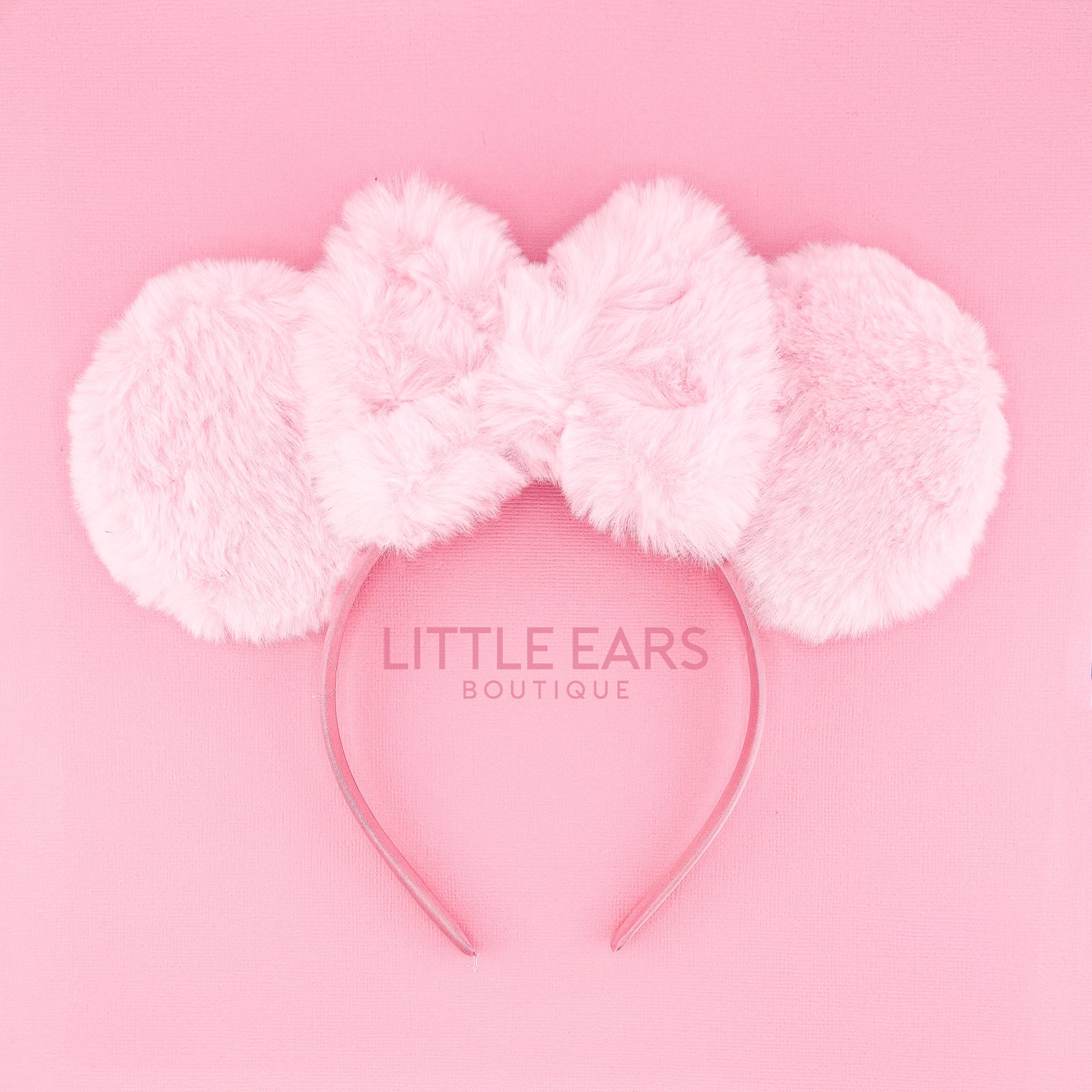 Light Pink Fur Ears by Little Ears Boutique, travel planning service main product photo