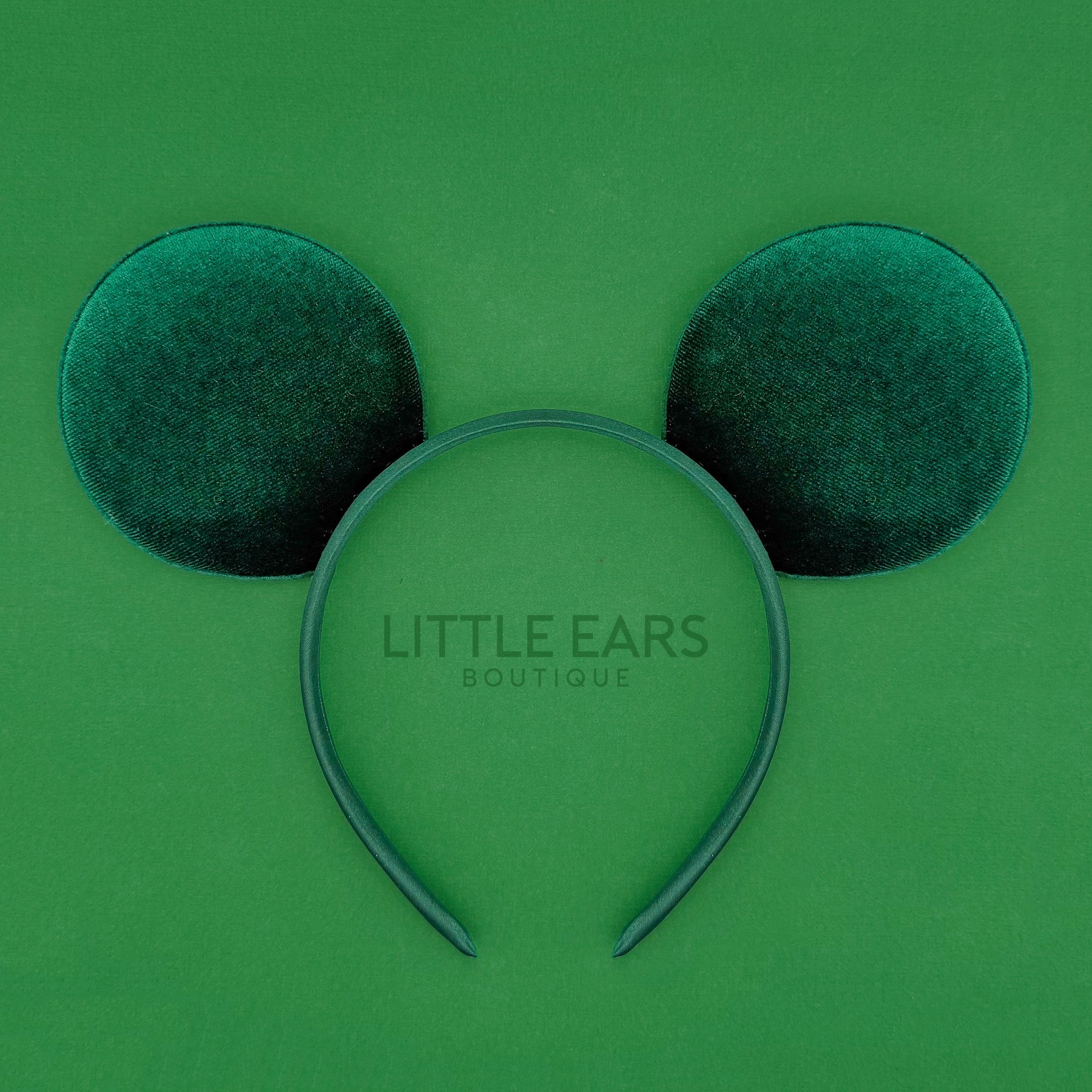 Forest Velvet Mickey Ears for Men