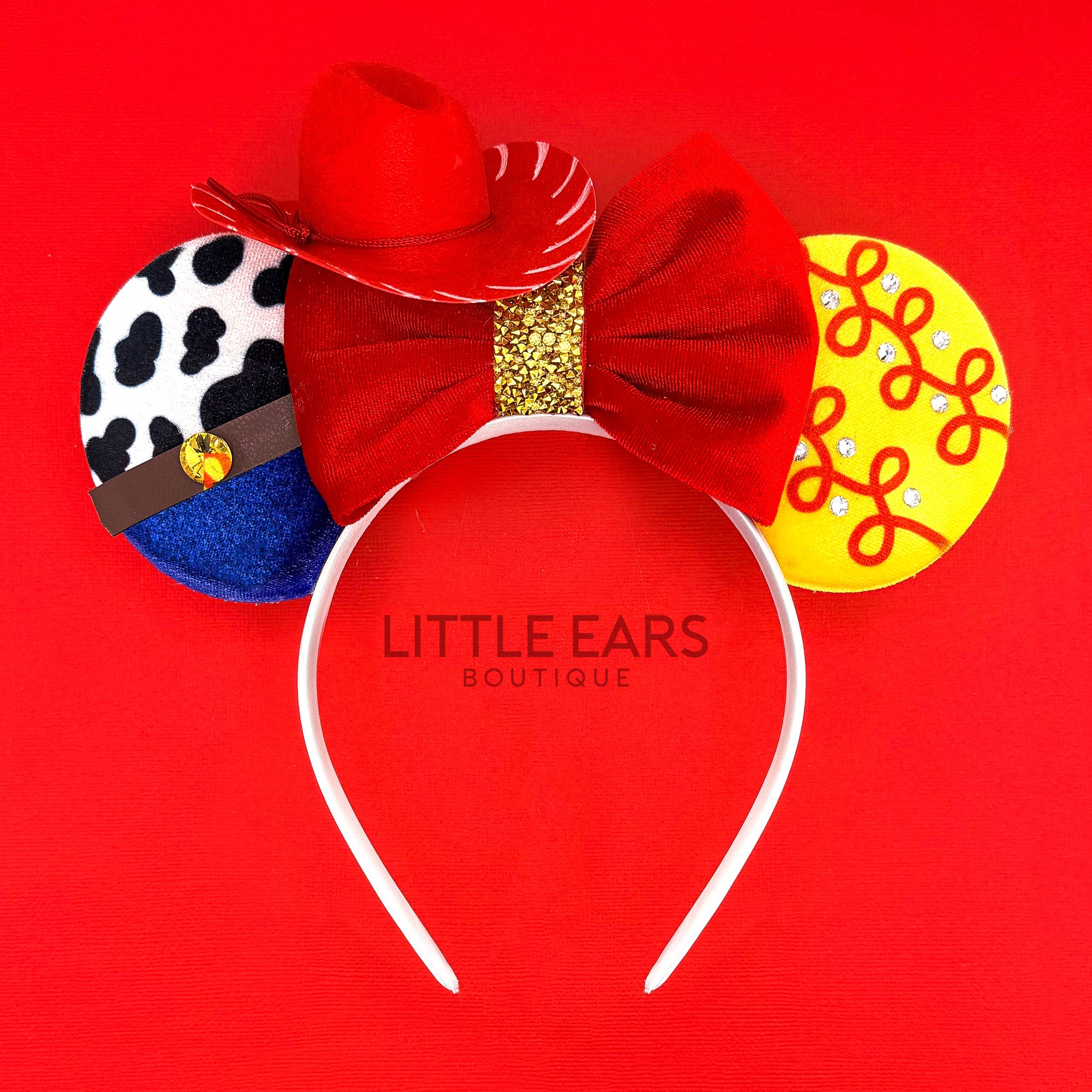 Cowgirl Hat Ears by Little Ears Boutique, Southern lifestyle apparel main product photo