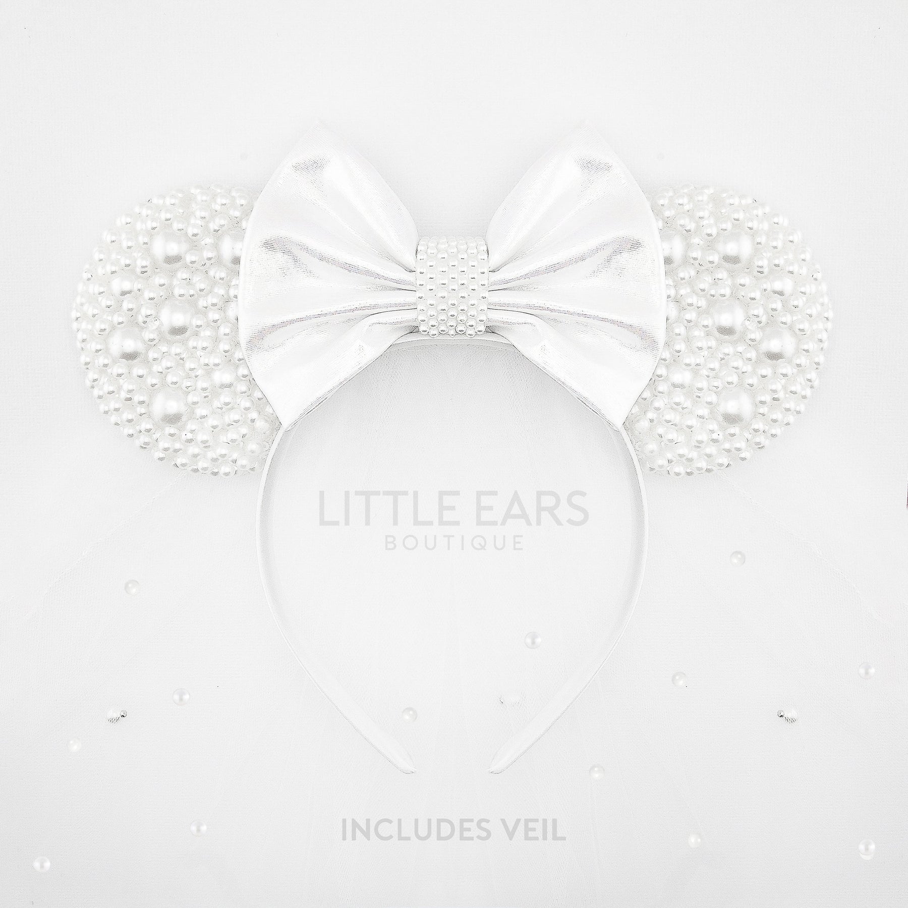 Bride Sparkle Mickey Ears