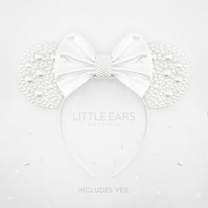 Bride Sparkle Mickey Ears