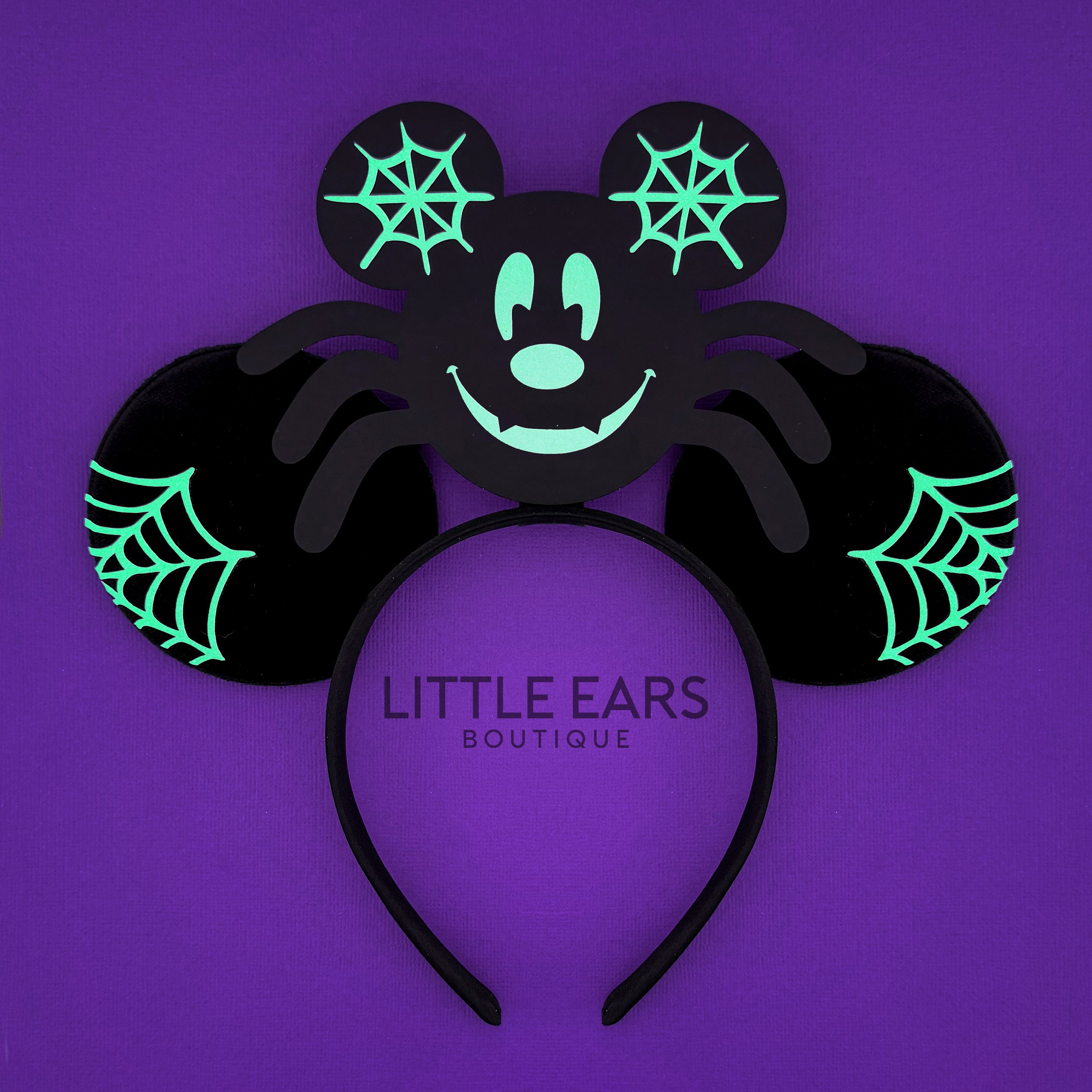 Glow Spider Ears for Men by Little Ears Boutique, travel planning service main product photo