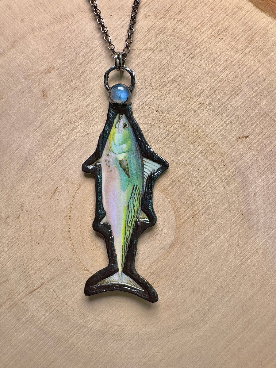 Little Tunny and Moonstone Necklace