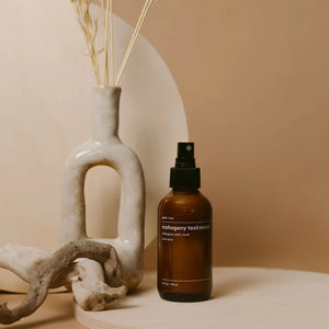 mahogany teakwood room spray gold + ivy