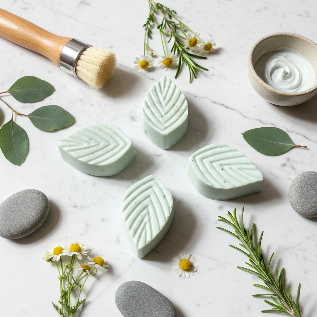 SynEb French Green Clay Travel & Gift Bar - Mini Detox Soap - The Clay Collection