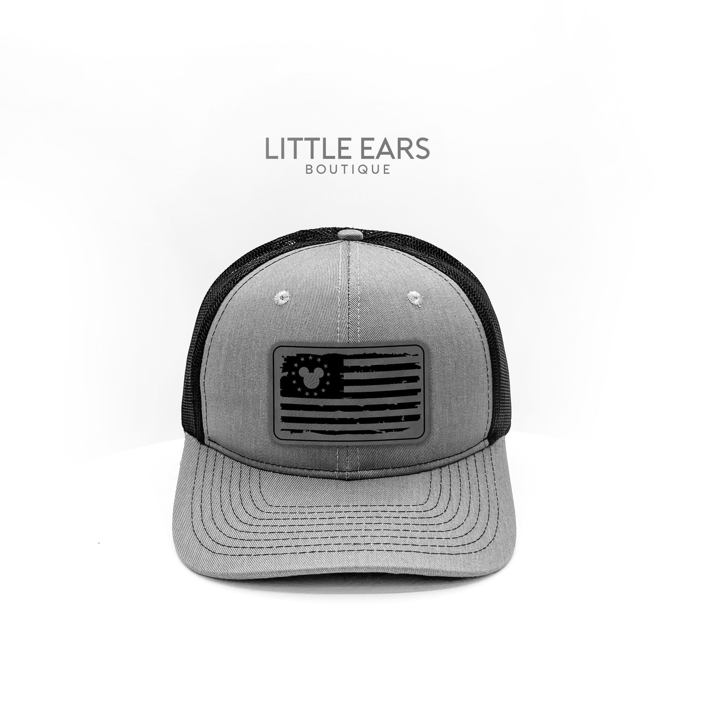 Mickey American Flag Trucker Hat